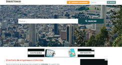 Desktop Screenshot of colombia-directorio.com